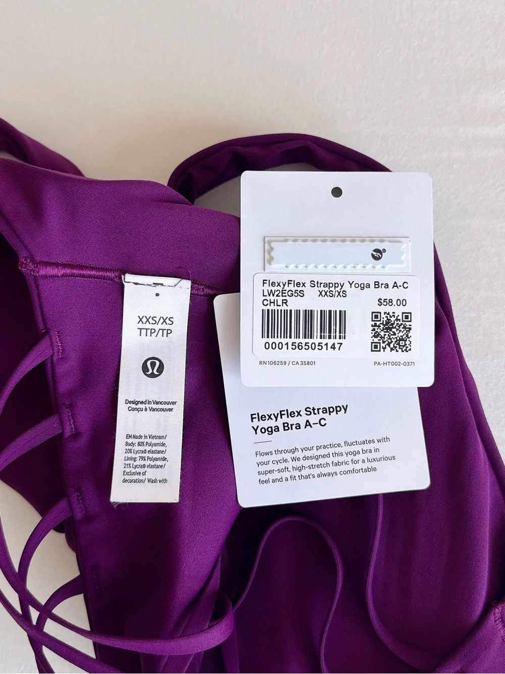 lululemon athletica flexyflex strappy